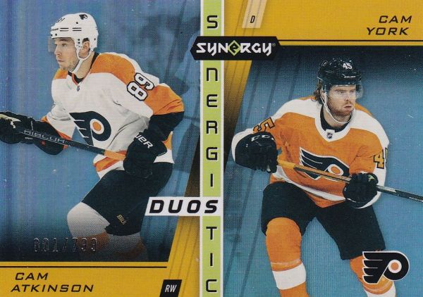 insert RC karta ATKINSON/YORK 21-22 Synergy Synergistic Duos Stars and Rookies /799